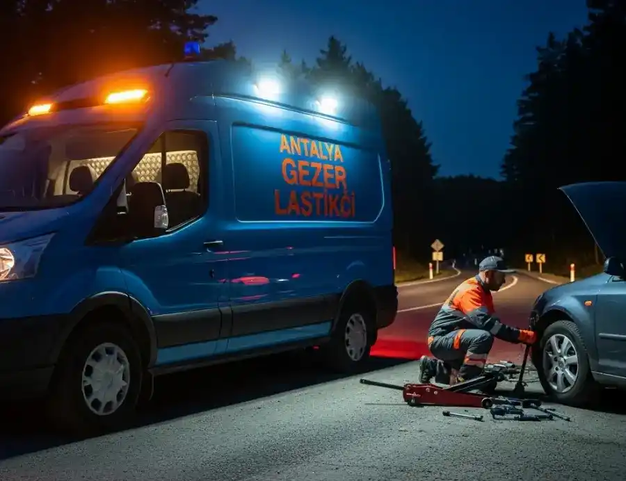 Muratpaşa lastikçi, Lara ve Güzeloba seyyar lastik tamiri